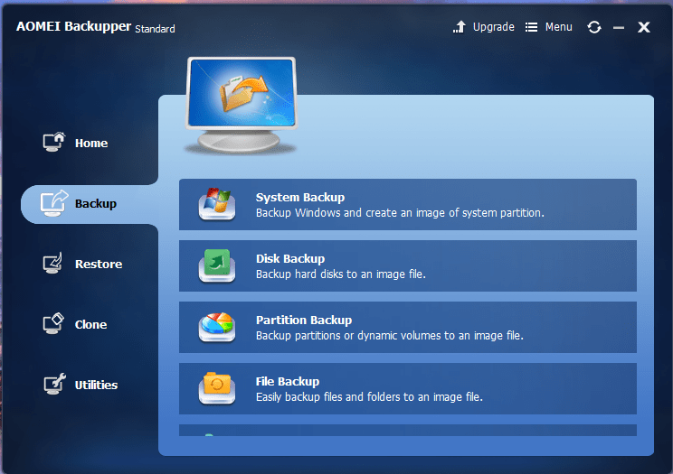 Backup Your Windows System and Data with the Easiest backup software – AOMEI Backupper