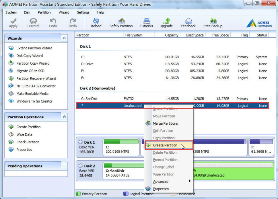 How to Partition Your Android SD Cards Quickly and Safely With Free Partition Manager Software