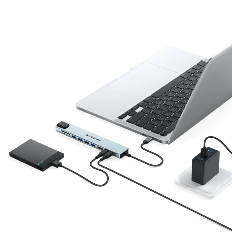 Blitzwolf® bw new th5 10 in 1 usb hub