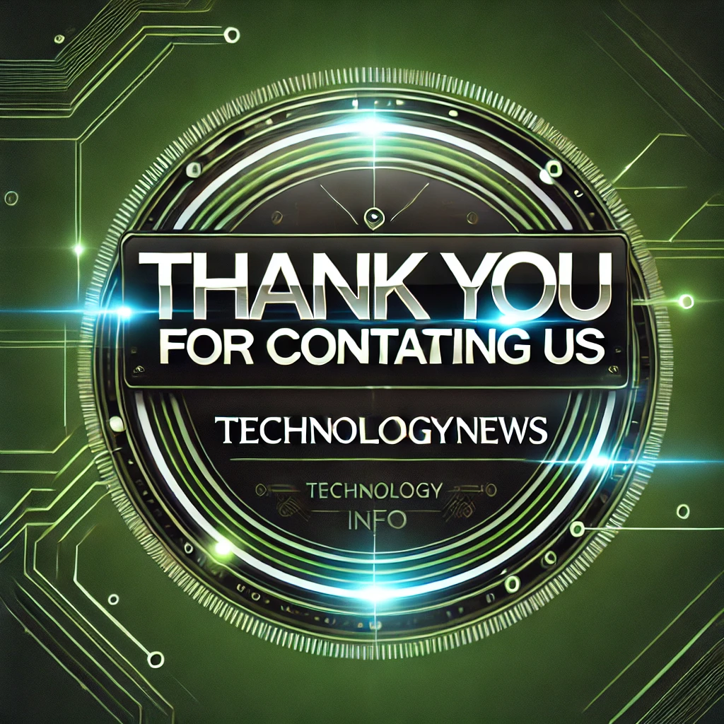 Thank you for contacting us' image for the website technologynews.info