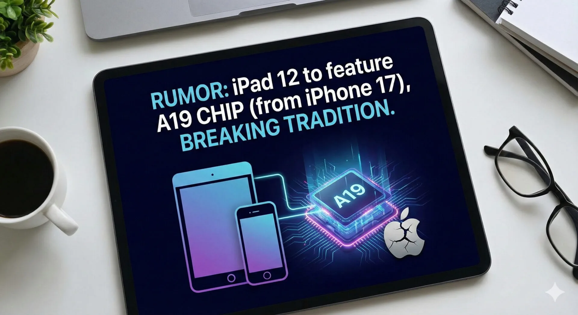 iPad 12 Rumored to Get iPhone 17’s A19 Chip, Breaking Apple Tradition
