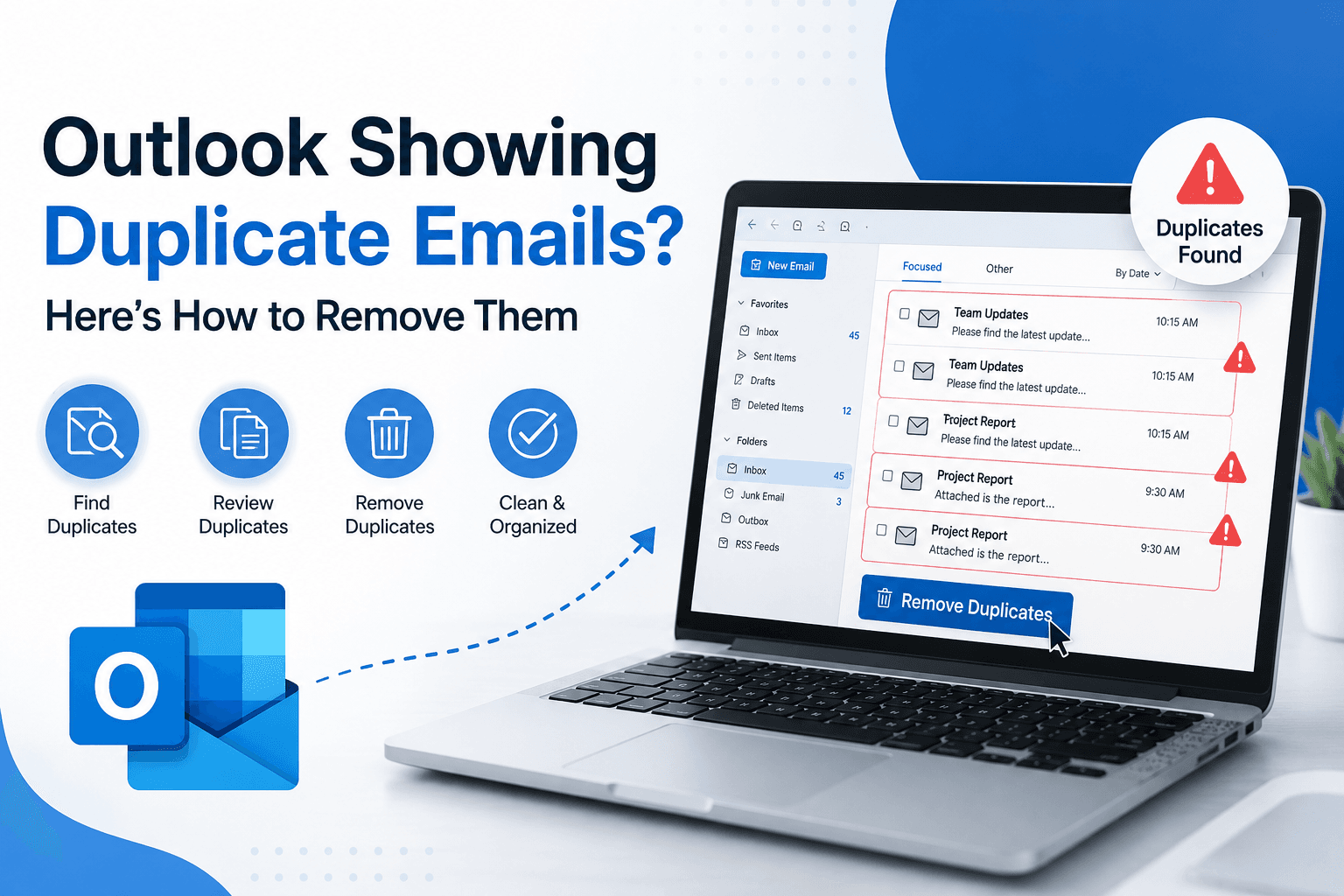 Outlook Showing Duplicate Emails? Here’s How to Remove Them