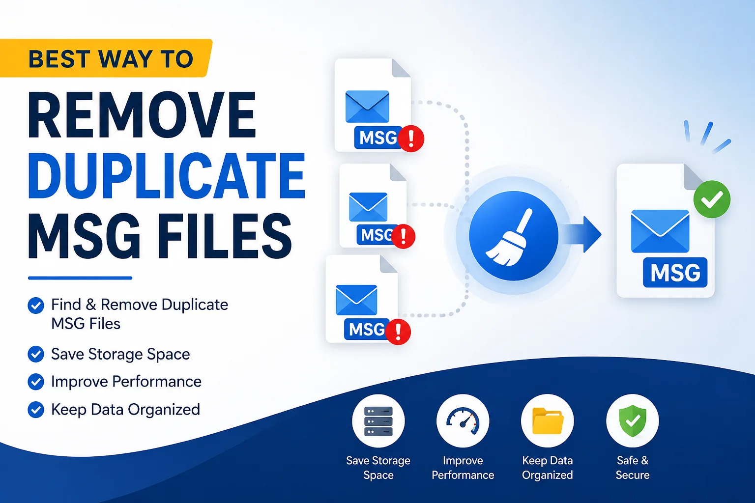 Best Way to Remove Duplicate MSG Files